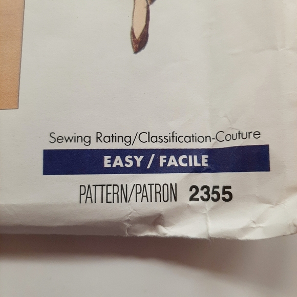 VOGUE ANNE KLEIN PATTERN # 2355 - Picture 6 of 10